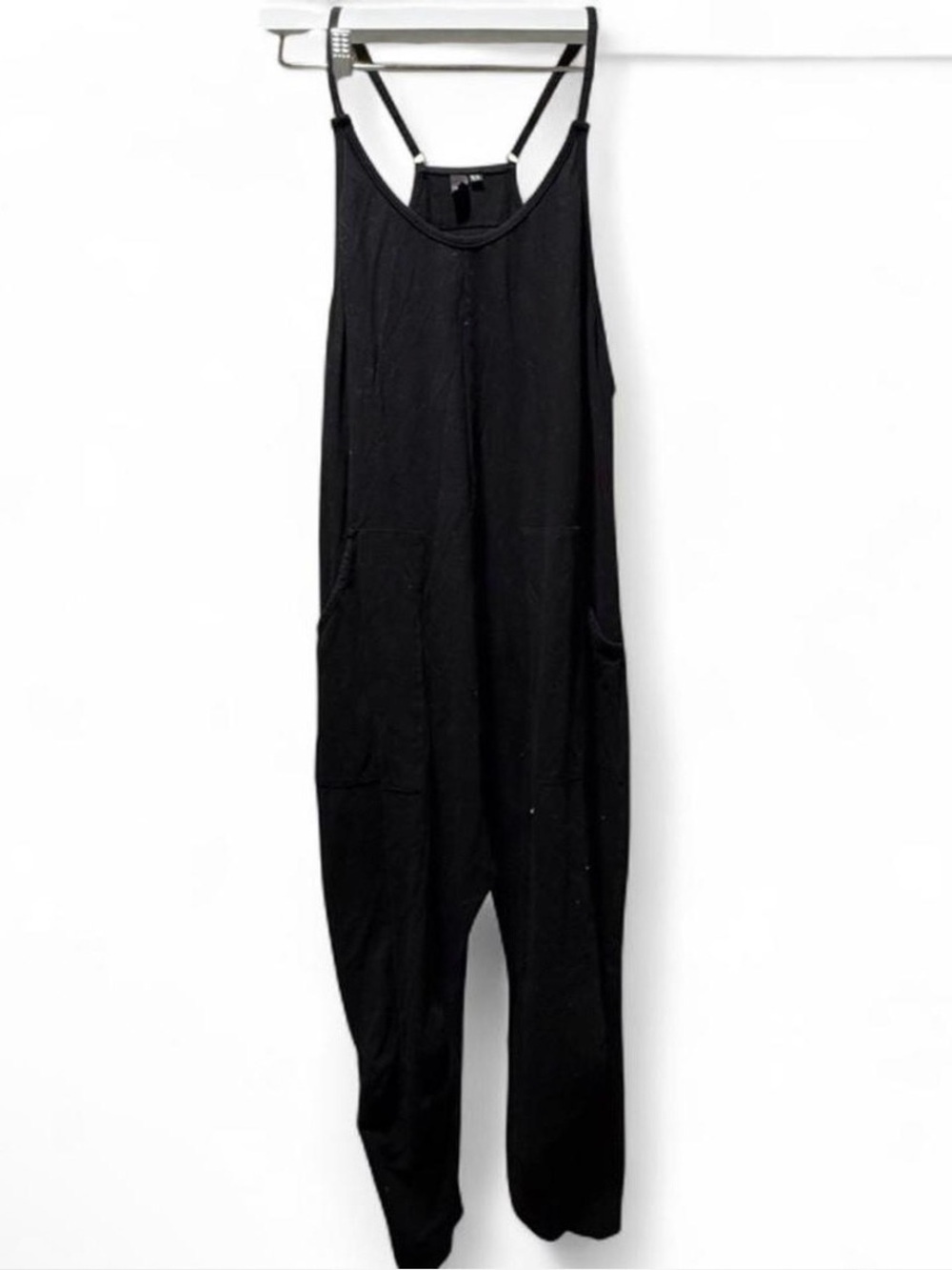 Amazon Black Loose-Fit Strappy Jumpsuit